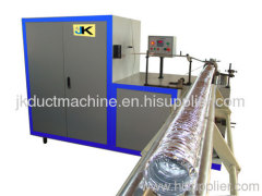 Aluminum flexible duct machine