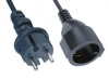 16A 2 pin extension cable with water proof for Europe