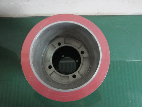 Aluminum drum rice mill rubber roller for paddy husker