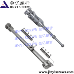 Two Stage Degas Screw Barrel