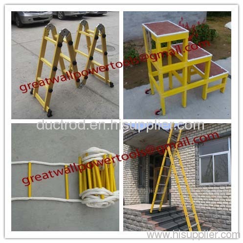 fiberglass foldable ladder, Frp Telescopic and extension ladder