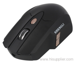 Newest Black high resolution game 5d optical mouse 2015