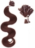 100% Remy human hair pre bonded hair extensions