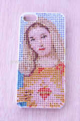 Virgin Mary diamond style mobile cover for iphone 5