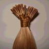 Brazilian virgin keratin stick/I tip hair extension, dark brown, silk straight