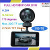 H.264 FULL HD1080P Mini Size CAR DVR with 2.7 inch LCD Display