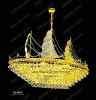 crystal chandelier, crystal ship lamp