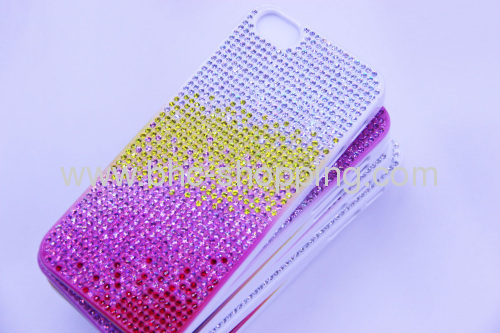 shiny diamond pattern case for iphone 5