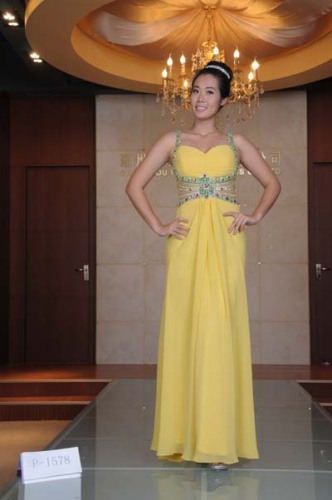 2012 new arrival evening dress