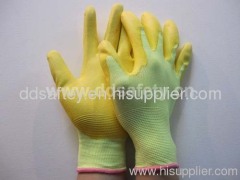 Nylon with PU glove-DPU133