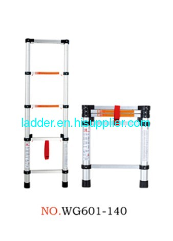 telescopic ladder telescoping ladder aluminium ladder flexible ladder 4.59feet 1.4m