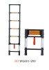 flexble ladder telescopic ladder telescoping ladder aluminum foldable ladder 6.56feet 2m