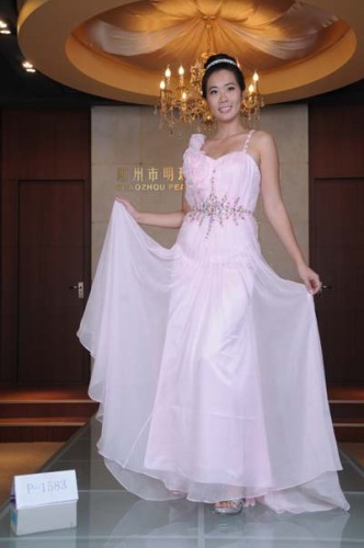 2012 new arrival evening dress