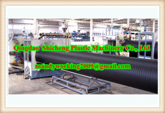 Large diameter HDPE winding pipe machinery
