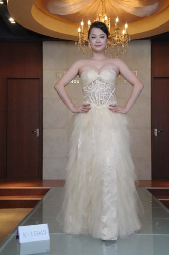 2012 new arrival evening dress