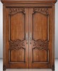 Double Timber Entrance Door