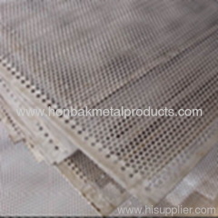 Stainless steel Perforated Metal Sheet (factory)