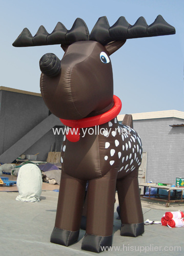 Giant inflatable Miludeer outdoor for Xmas decoration