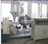 Large diameter HDPE water pipe and gas pipe extrusion making line