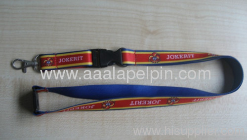 Fashion full color printing lanyard