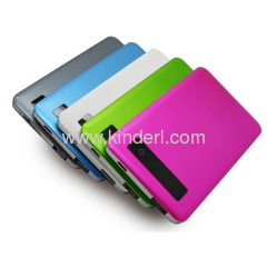 4000mAh Mobile Power,External Battery Pack,Portable Power,Power Bank