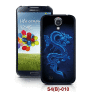 dragon picture Samsung galaxy S4 case,pc case rubber coated,with 3d picture