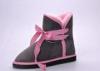 Warm Leather Kids / Childrens Winter Boots With EVA Outsole 30 Size