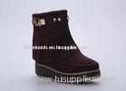 Tassel Womens Winter Snow Boot / Boots With Thickend Outsole