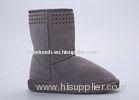 Cow Leather Upper Snow Boots , Womens Winter Snow Boots