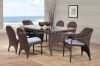 poly rattan dining set