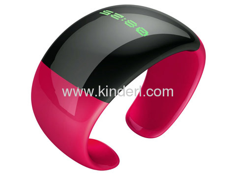 Bluetooth Bracelet,Bluetooth watch with caller ID display,vibrate alert, answering call function