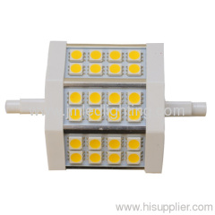 new product for 2013 r7s led light 24smd 78mm 6w