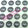 Custom Small Round Destructible Labels,Eggshell Warranty Stickers