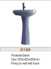 D188 PEDESTAL WASH BASIN