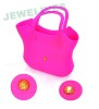 Colorful Silicone & Rubber Ladies Shopping bag & Hand bag