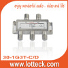 LOTTECK 30-1G3T-N/B 3-WAY SPLITTER