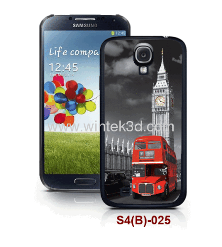 Sight view pictgure Samsung galaxy SIV 3d back case,pc case rubber coated,multiple colors avaialble