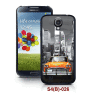 Sight view Samsung galaxy SIV case with 3d picture pc case rubber coated