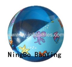 PVC inflatable beach ball for child