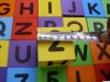 square shape number playing sponge