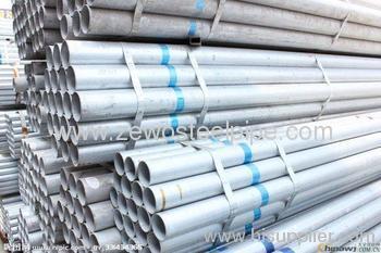 Hot dipped galvanized steel pipe with API standard
