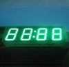 Pure Green 4-digit 0.39&quot; (10m)common anode 7 segment led clock display for STB