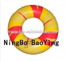 Kid safety inflatable swim ring