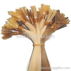 Cheap hair keratin hair extension/pre-bonded hair extension