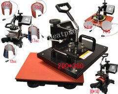 New Slide 8in1 Combo Heat Press Machin