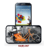 Bike picture Samsung galaxy SIV case, 3d picture,pc case rubber coating, with 3d picture, multiple colors available