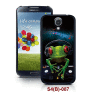 flog picture 3d back cover for Samsung galaxy S4 use,pc case rubber coated