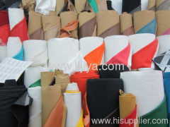 flocked furniture garment glitter handbags synthetic leather
