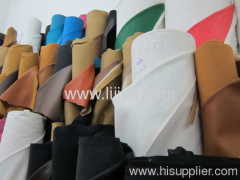 dye embossed artificial synthetic leather