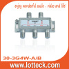 LOTTECK 30-3G4W-A/B SAT 4-WAY-SPLITTER